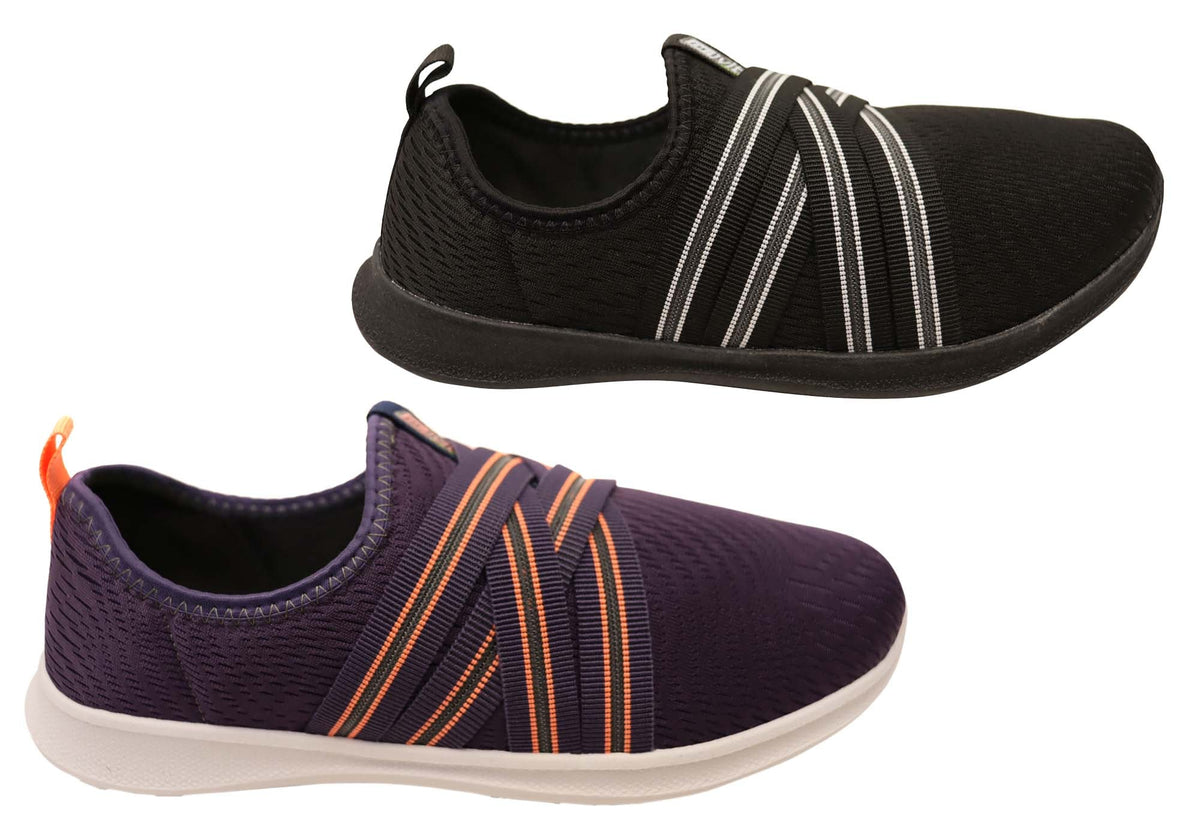 Actvitta Lindie Womens Comfort Cushioned Active Shoes Made In Brazil