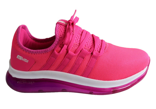 Actvitta Pisces Womens Comfort Cushioned Active Shoes Made In Brazil