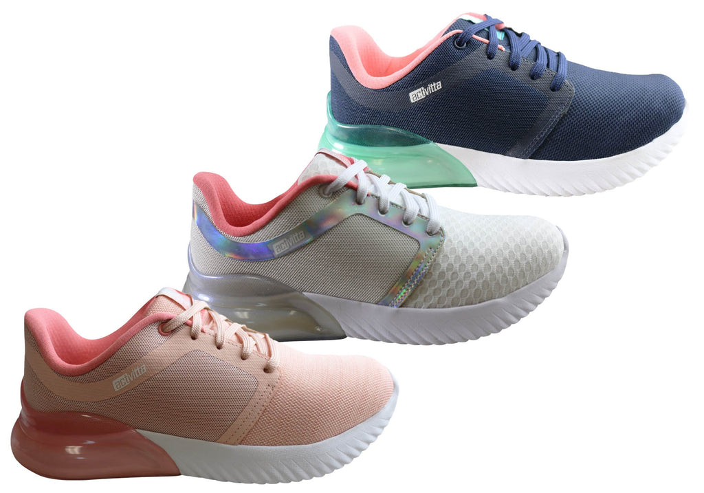Actvitta Transcend Womens Cushioned Active Shoes Made In Brazil