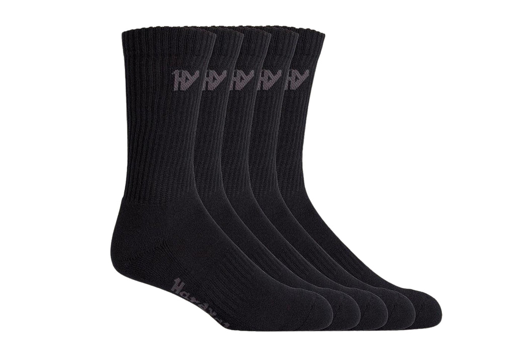 10 Pairs of Hard Yakka Cotton Rich Crew Sock (10 PACK)