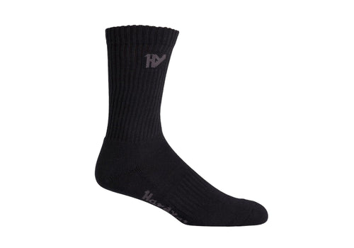 10 Pairs of Hard Yakka Cotton Rich Crew Sock (10 PACK)