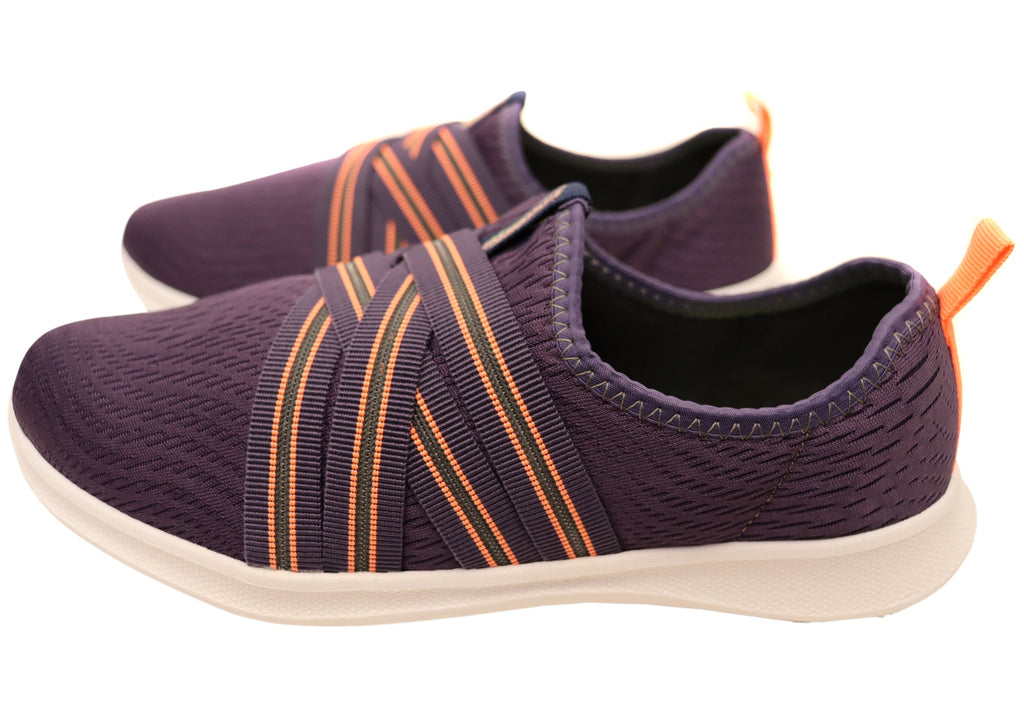 Actvitta Lindie Womens Comfort Cushioned Active Shoes Made In Brazil