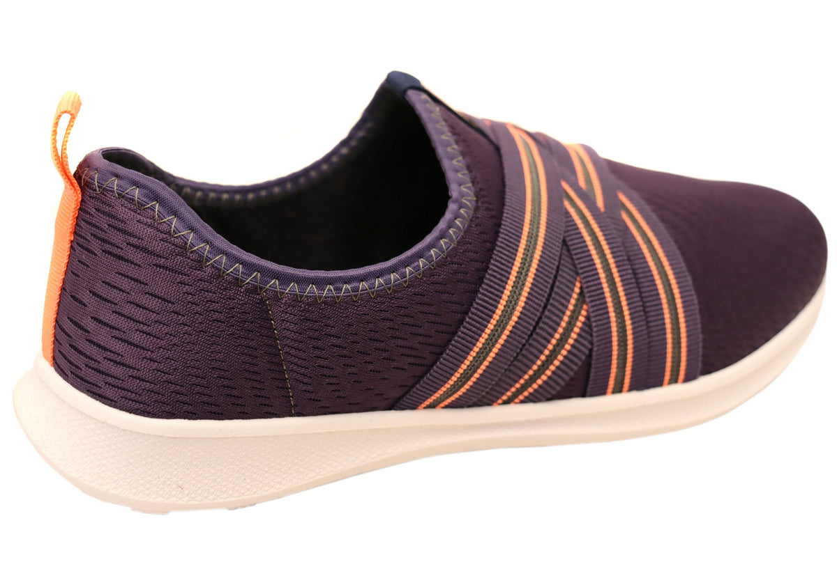 Actvitta Lindie Womens Comfort Cushioned Active Shoes Made In Brazil
