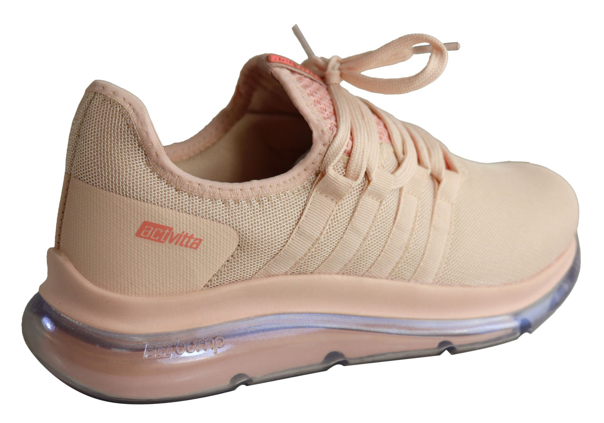 Actvitta Pisces Womens Comfort Cushioned Active Shoes Made In Brazil