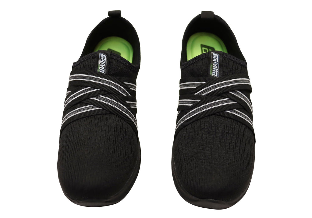Actvitta Lindie Womens Comfort Cushioned Active Shoes Made In Brazil