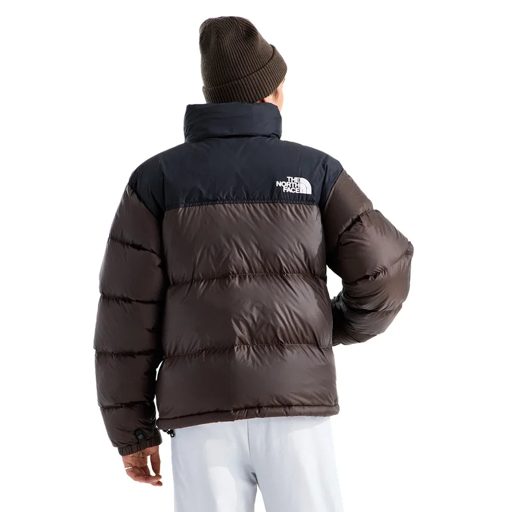 1996 Retro Nuptse Jacket 'Dark Chestnut TNF Black'