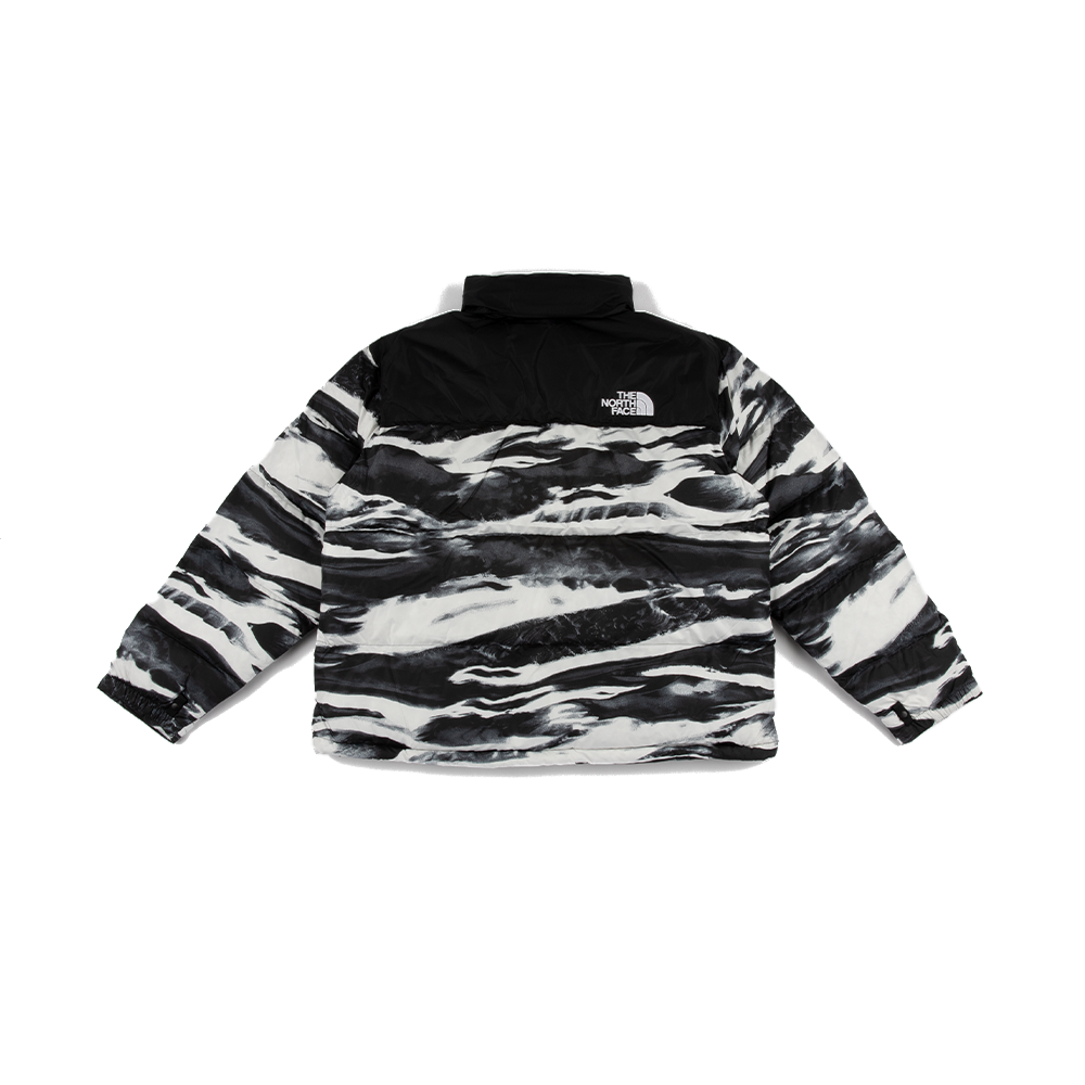 1996 Retro Nuptse Jacket Print 'TNF Black Edge Of Light Print'