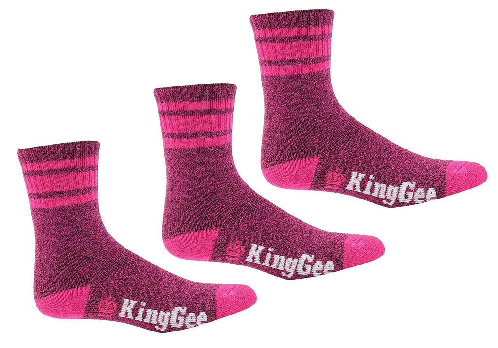 3 Pairs of King Gee Womens Bambo Work Socks