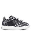 Burberry Check Knit Box Low-Top Sneakers