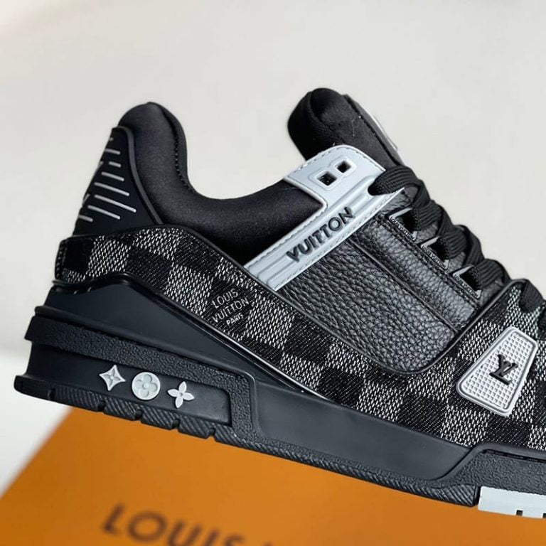 Louis Vuitton LV Trainer Damier Denim Black
